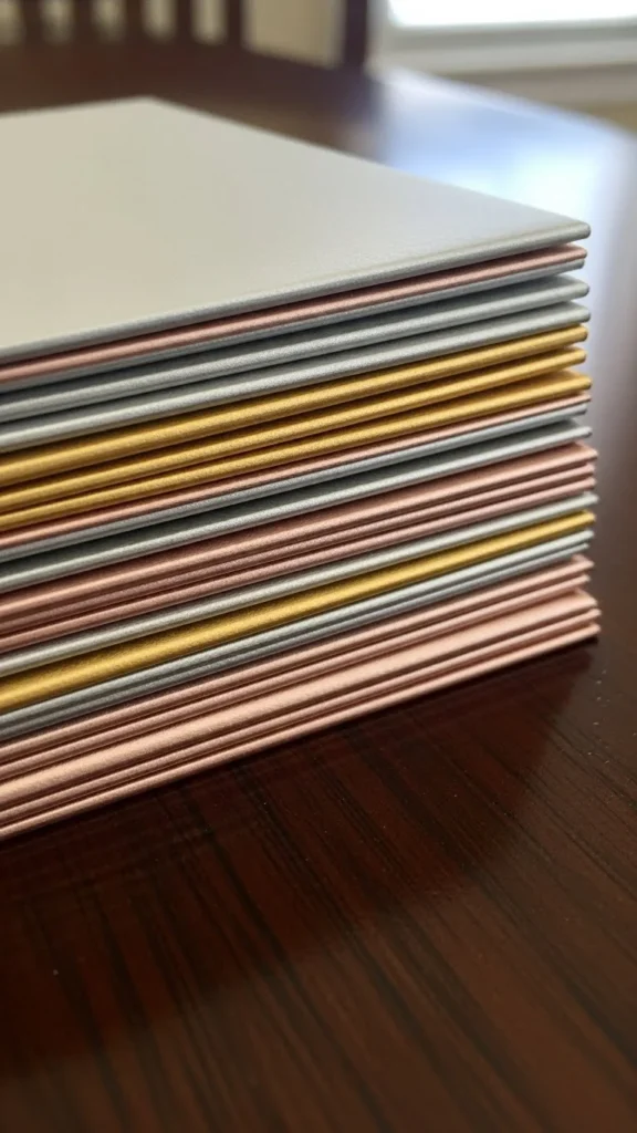 10. Metallic Edge Painting