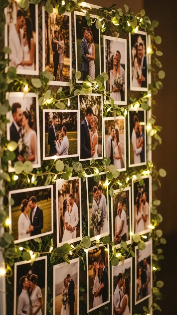 13. Photo Display Wall