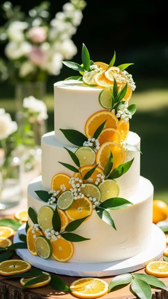 13. Tropical Citrus Cake