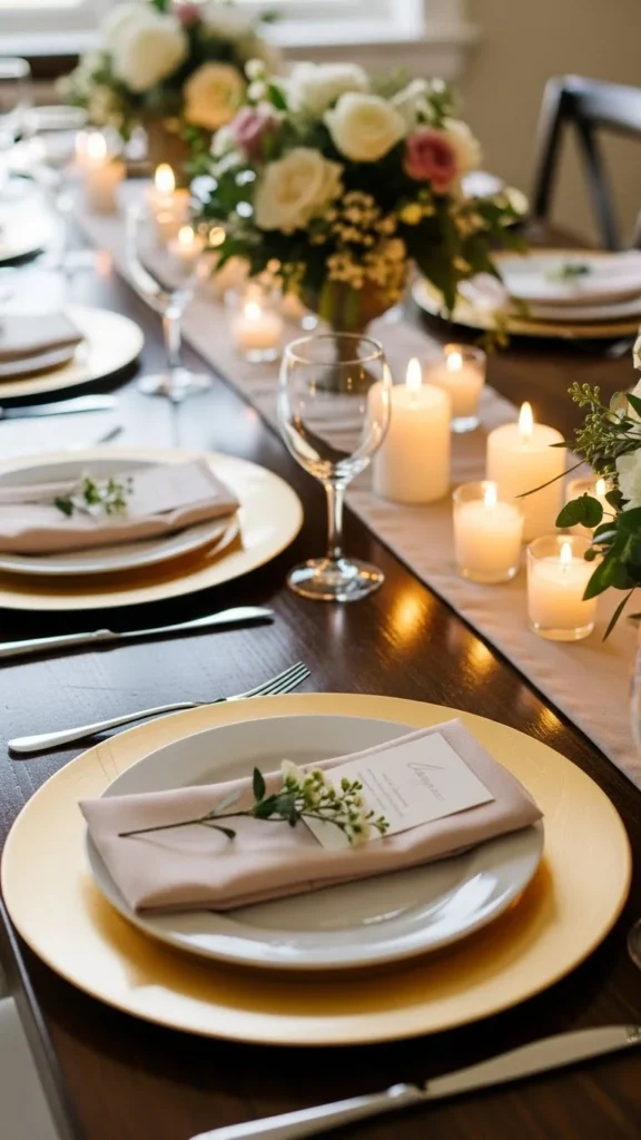 14. Elegant Charger Plates