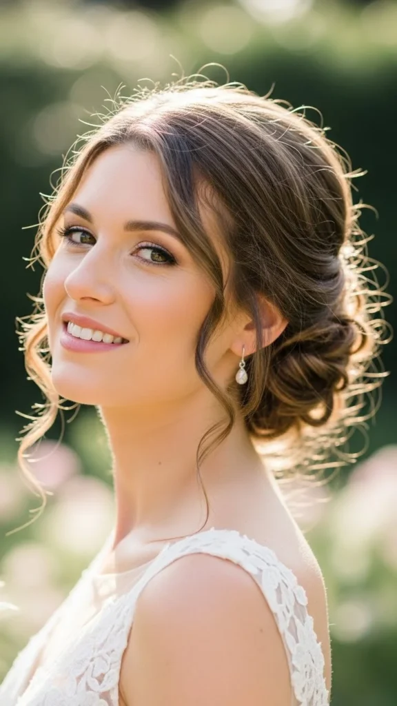 15. Side Bun With Soft Texture