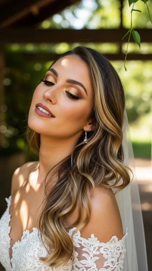 18. Honey Glow Bridal Look
