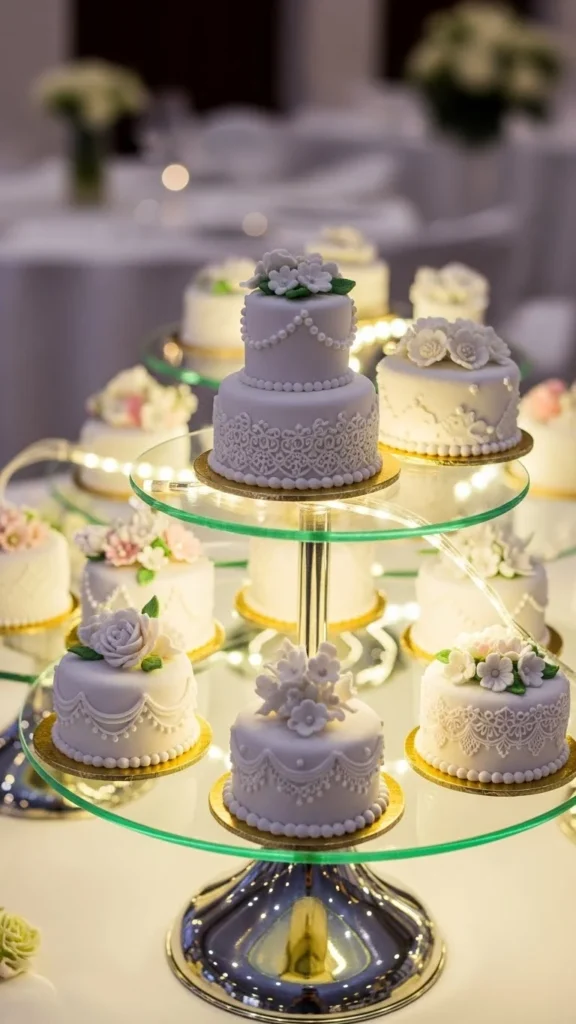 20. All-Mini Cake Display