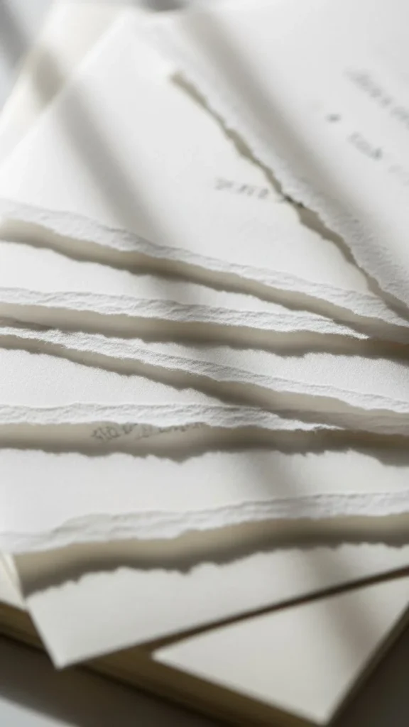 20. Soft Torn-Edge Vellum