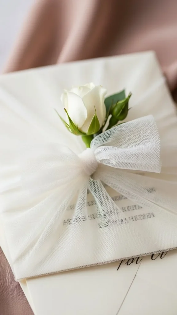 21. Soft Tulle Wraps