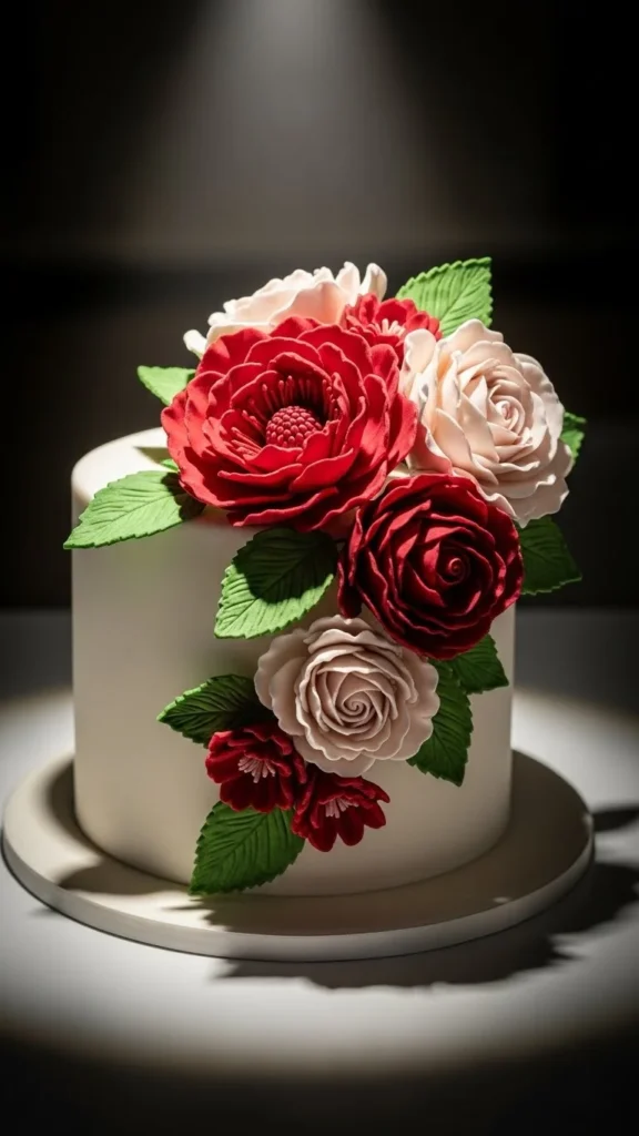 22. Simple Single-Tier Statement Cake