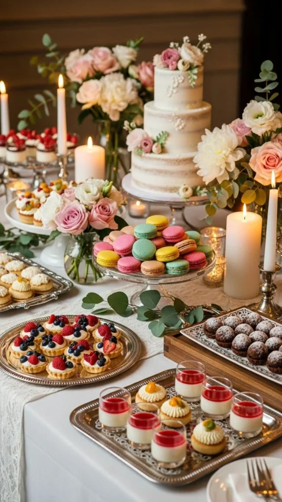 24. Overflowing Dessert Table