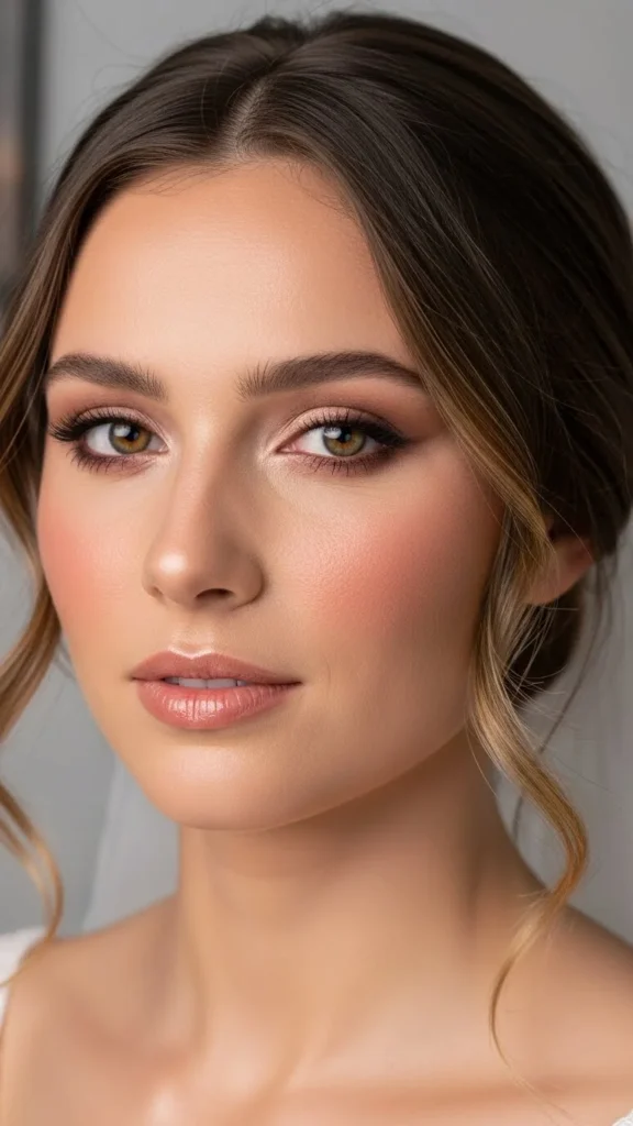 25. Soft Sculpted Cheek Look