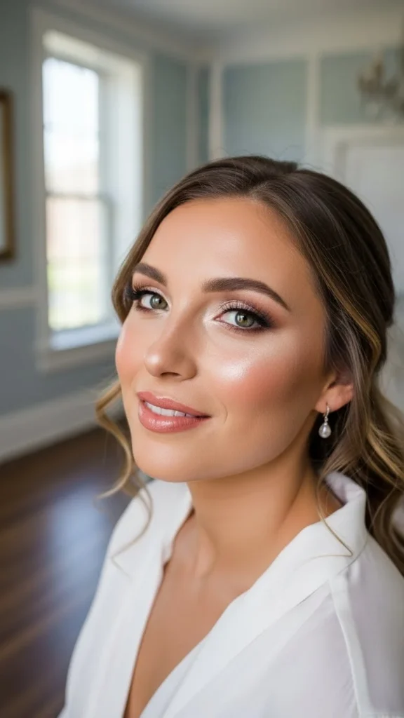 26. Radiant Soft Highlight Look