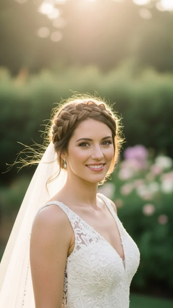 5. Boho Braided Halo