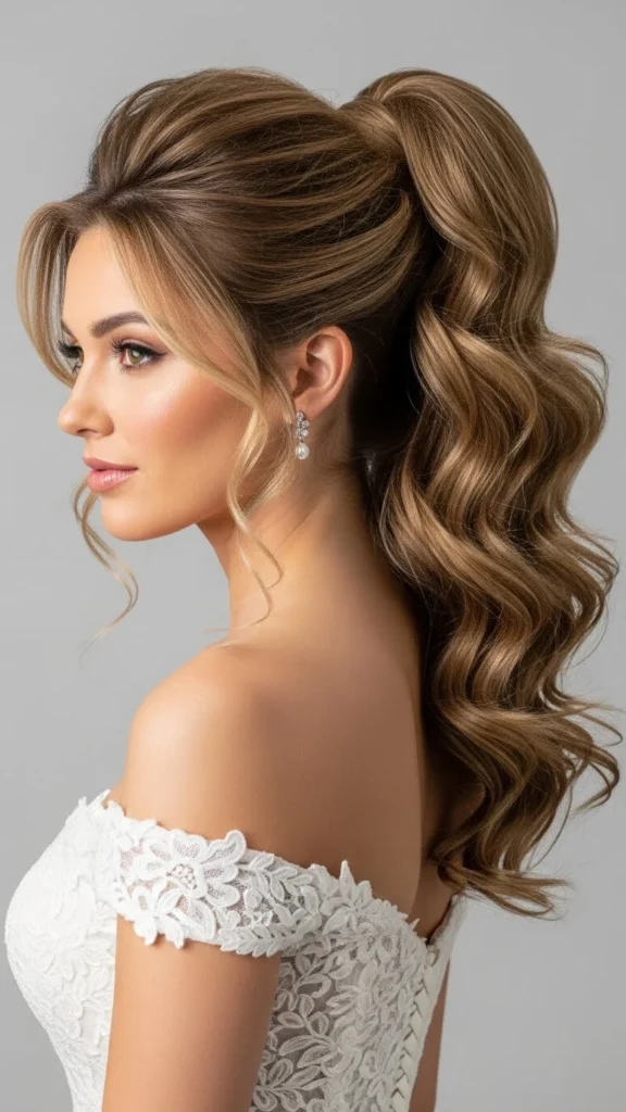 9. High Ponytail With Volume