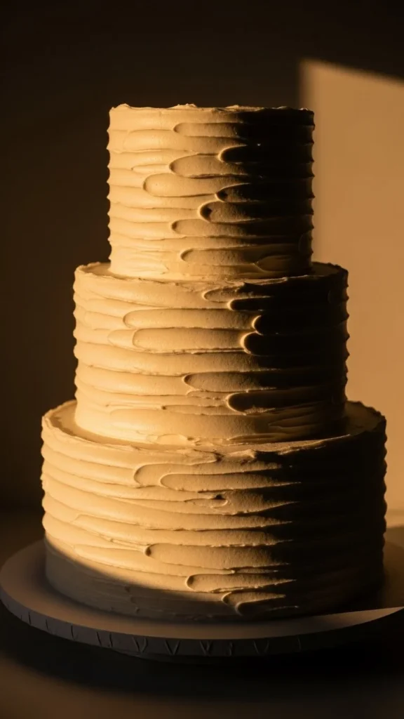 9. Textured Spatula Cake