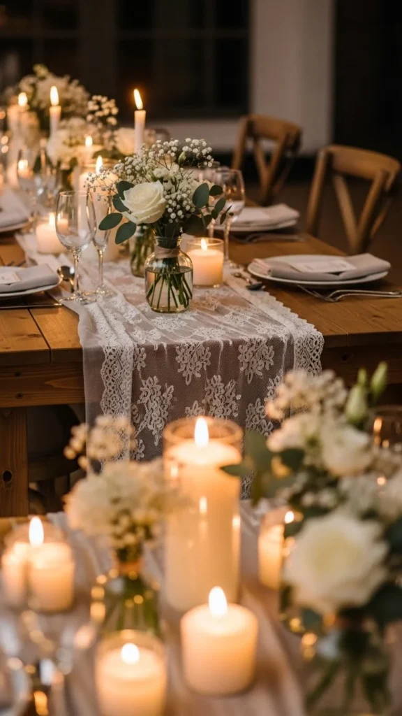 1. Antique Lace Table Linens