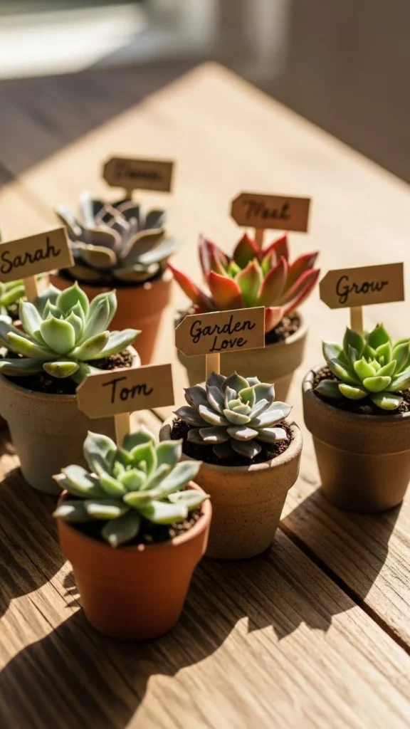 1. Mini Succulent Plants