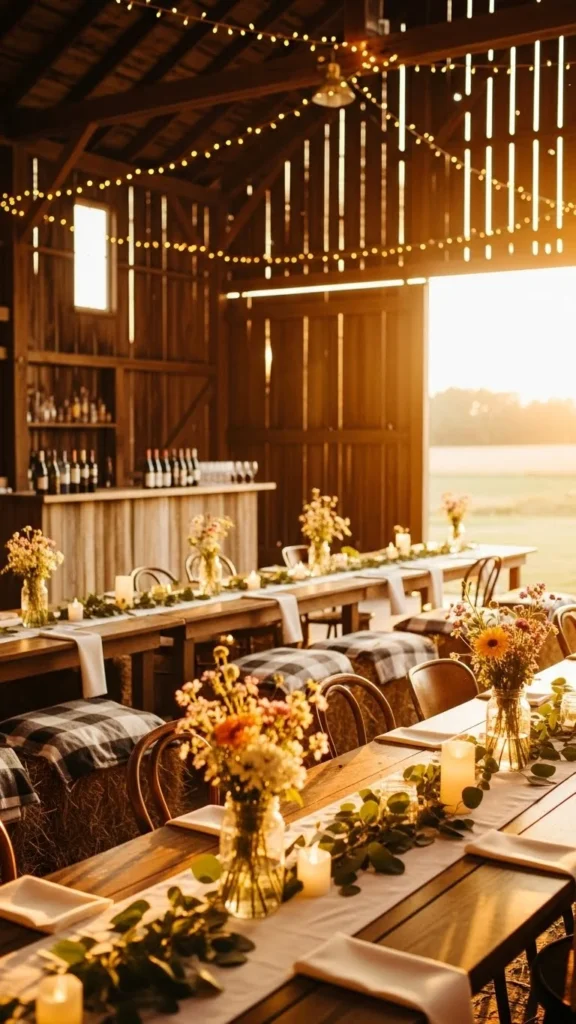 1. Rustic Barn Wedding