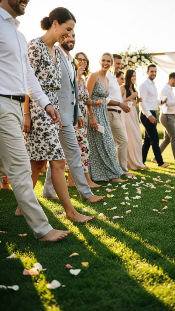 10. Barefoot-Friendly Ceremony
