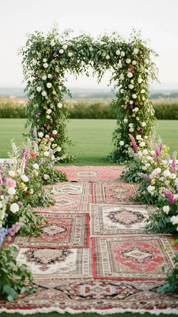 10. Outdoor Ceremony Rugs