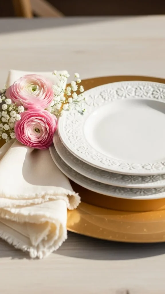 10. Textured Dinnerware