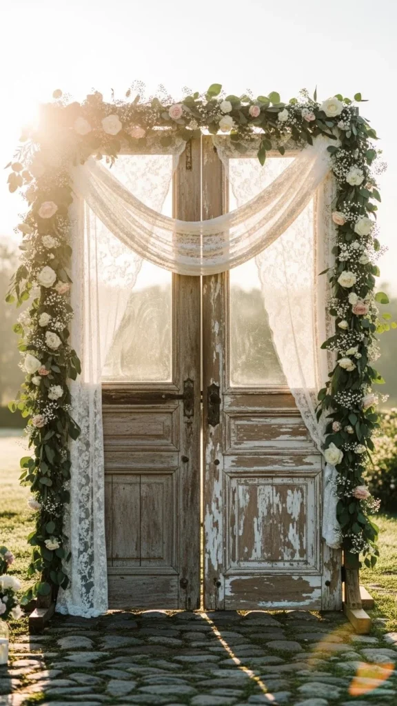10. Vintage Door Arch