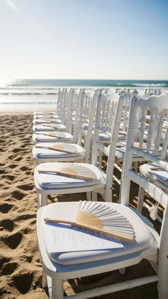 11. Ceremony Programs on Fans