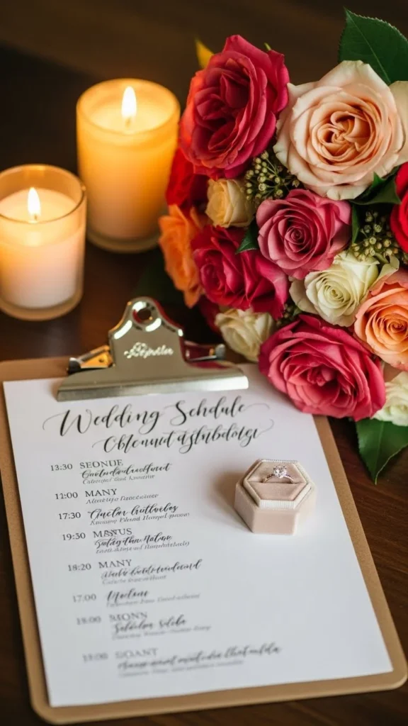 11. Create a Day-of Timeline