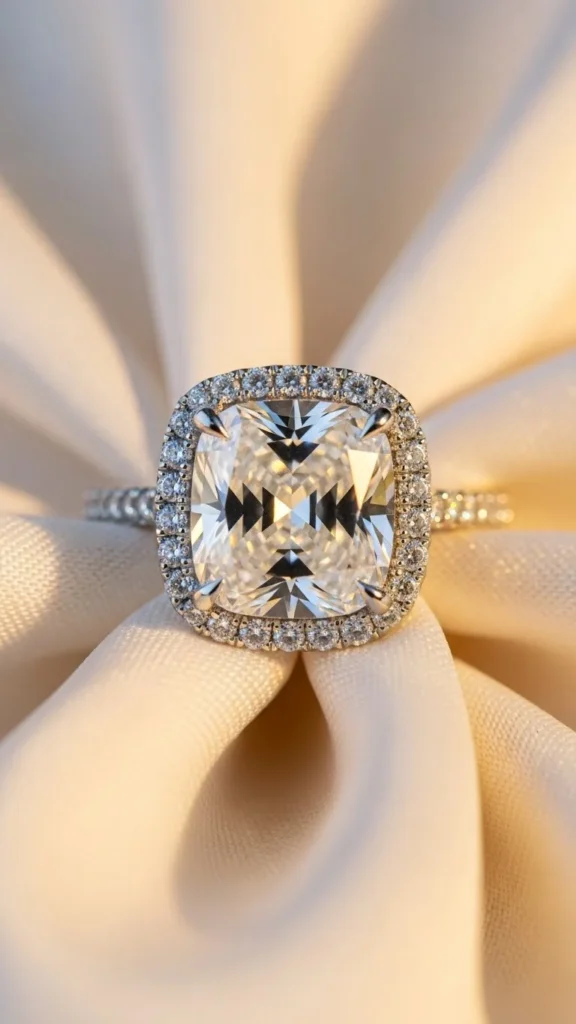11. Cushion-Cut Charm
