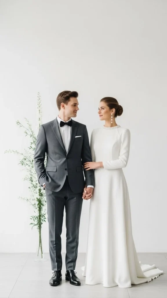 11. Modern Wedding Attire