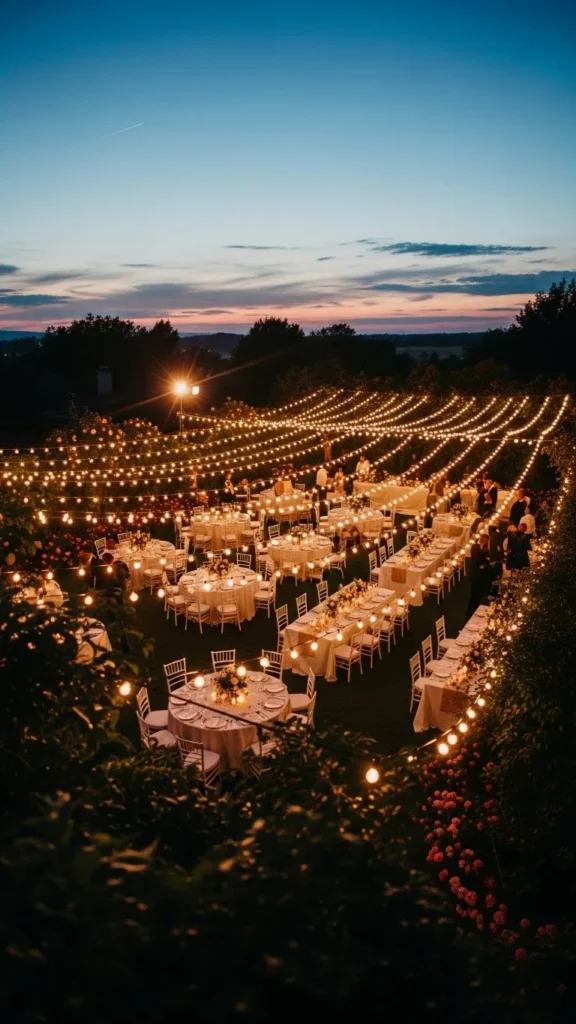 11. String Light Canopy