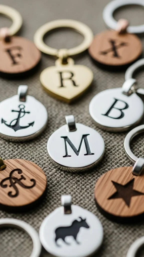 12. Customized Keychains