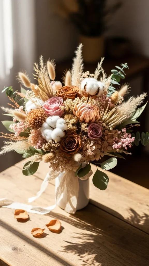 13. Dried Flower Boho