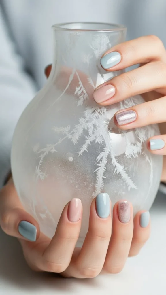 13. Icy Blue Accents