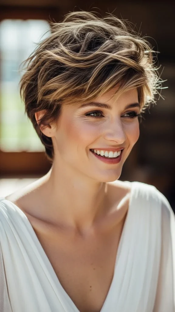 13. Messy Pixie Texture