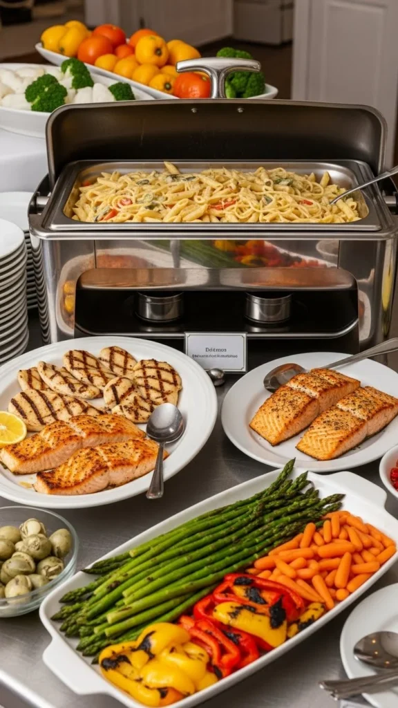 13. Serve a Buffet or Family-Style Meal