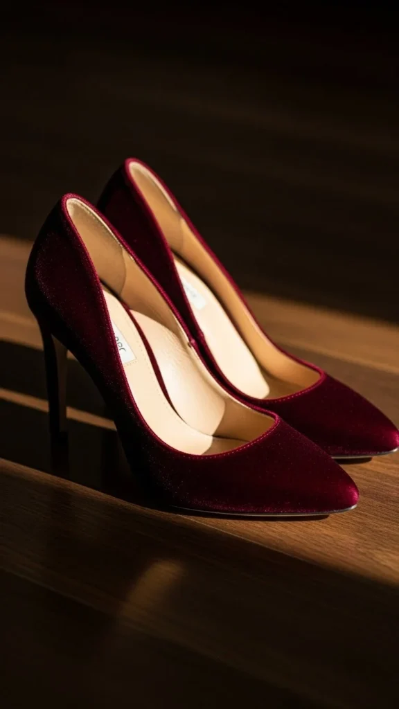 13. Velvet Heels