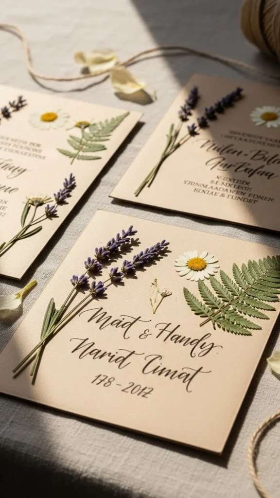 14. Minimalist Invitations