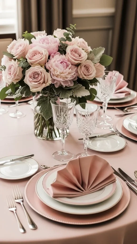 14. Monochrome Floral Arrangements