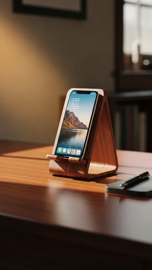 14. Personalized Phone Stands