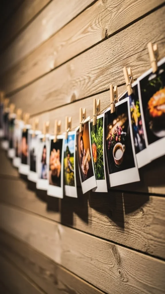 14. Photo Garland Memories