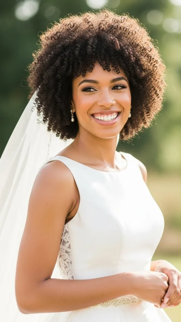 14. Polished Short Afro