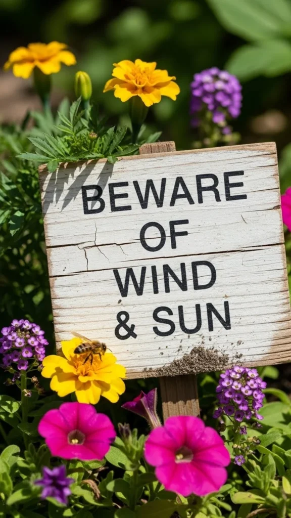 15. Outdoor Ceremony Weather Signs