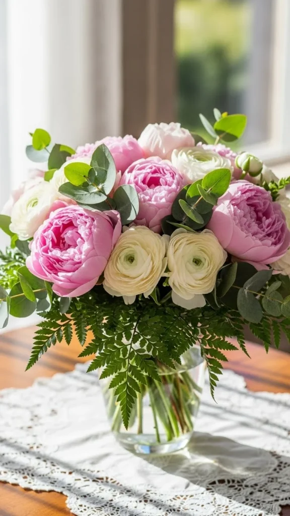 15. Peony and Ranunculus Mix