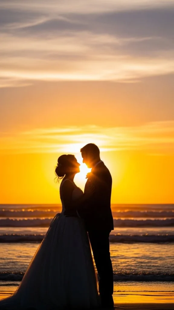 15. Romantic Sunset Shot