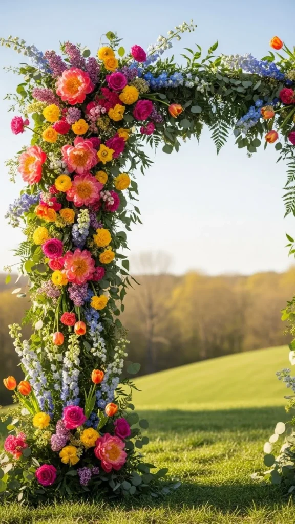 15. Statement Wedding Arch