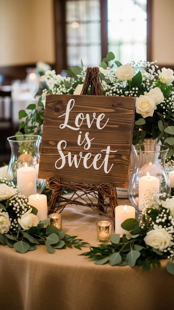 16. Cake Table Signage