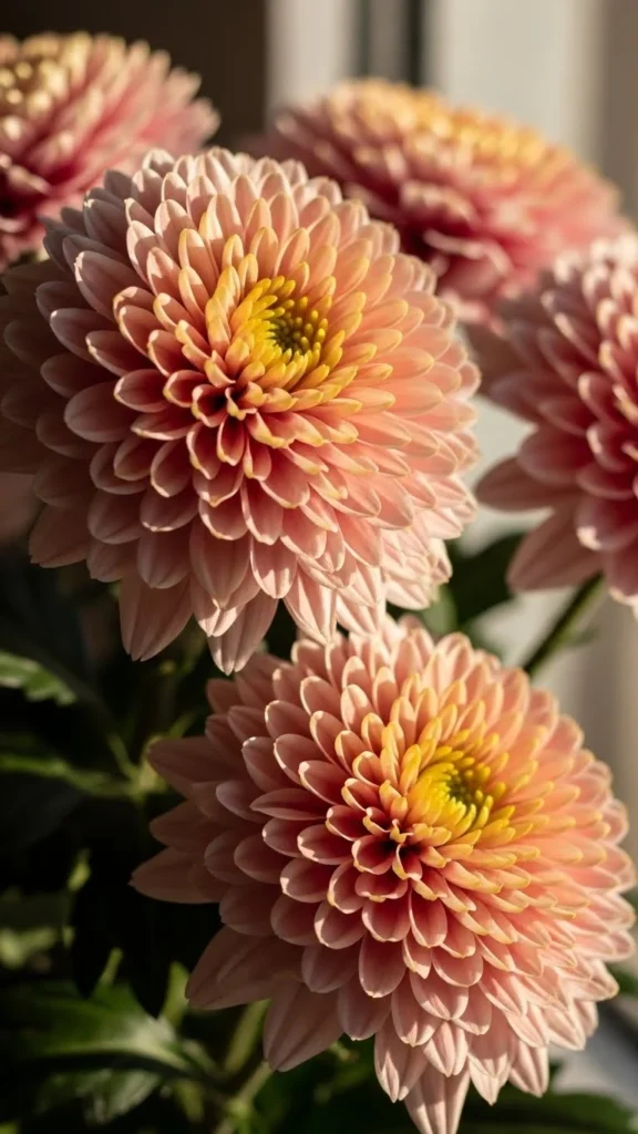 16. Chrysanthemums