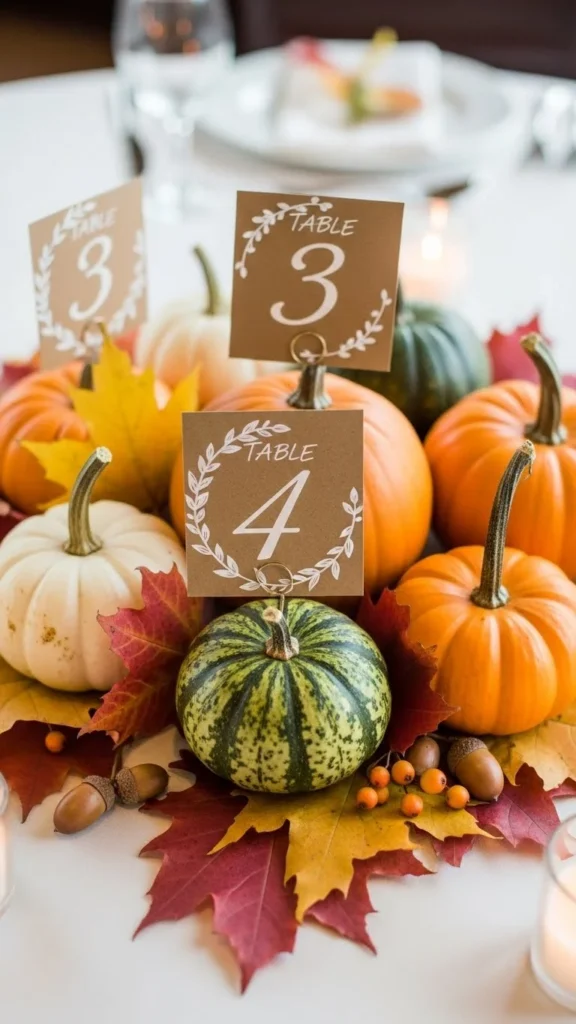 16. Seasonal Table Numbers