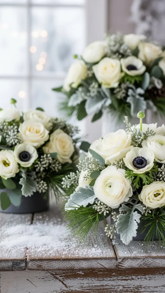 17. Simple Winter Florals