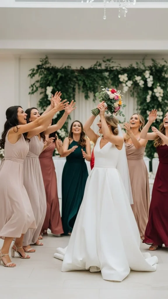 19. Bouquet Toss