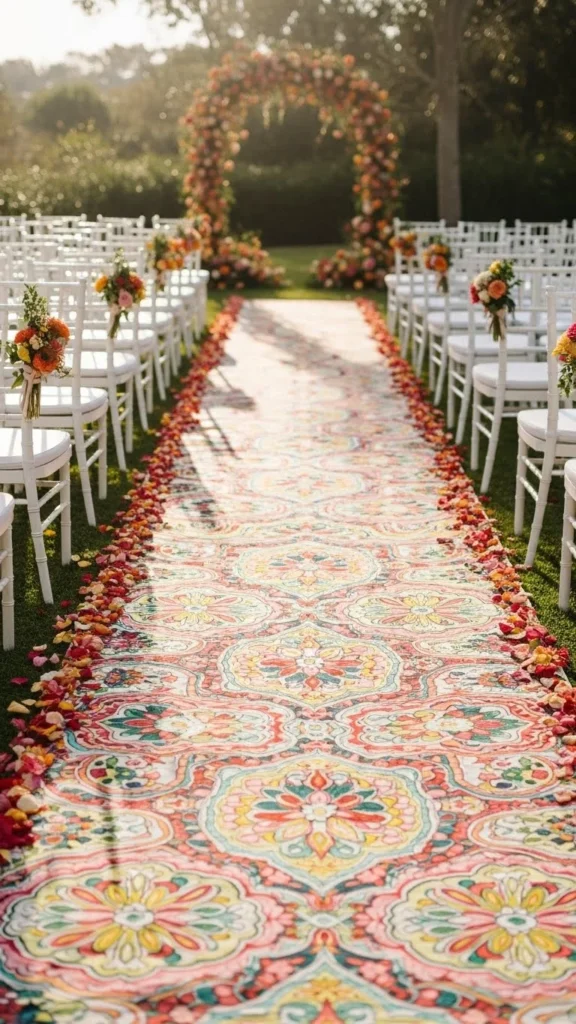 19. Patterned Aisle Runners