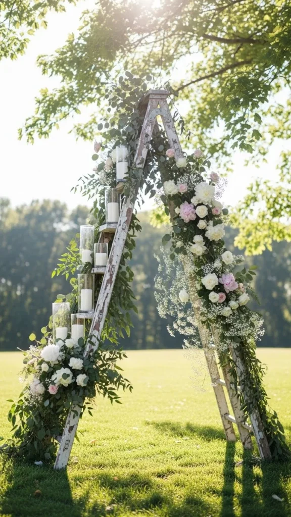 19. Rustic Ladder Arch